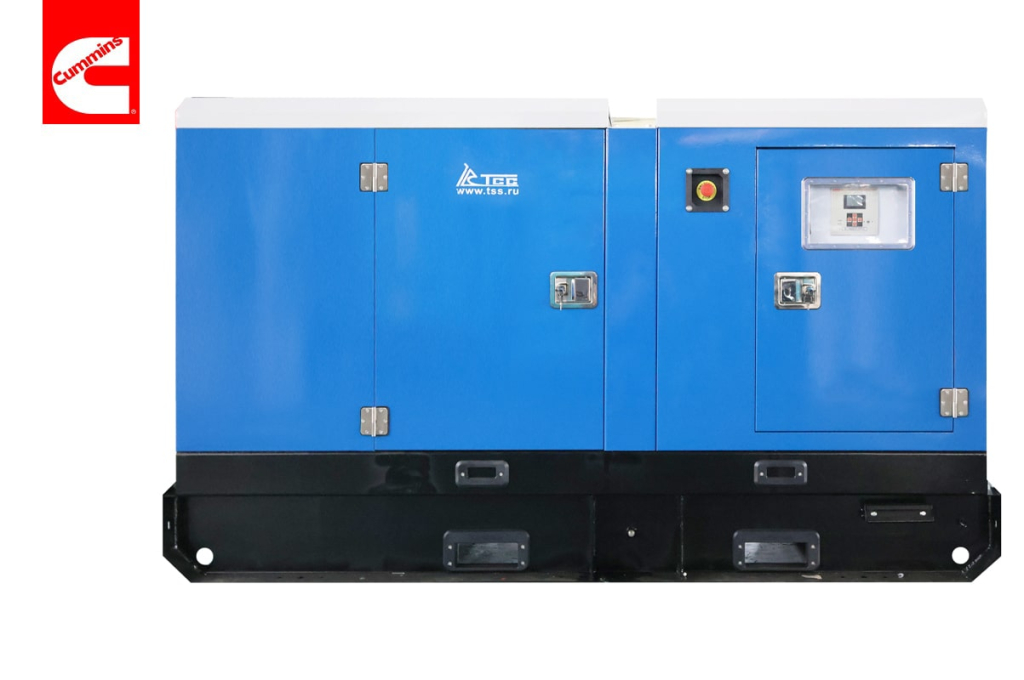 Дизельный генератор ТСС АД-250С-Т400-1РКМ15 в шумозащитном кожухе 056697