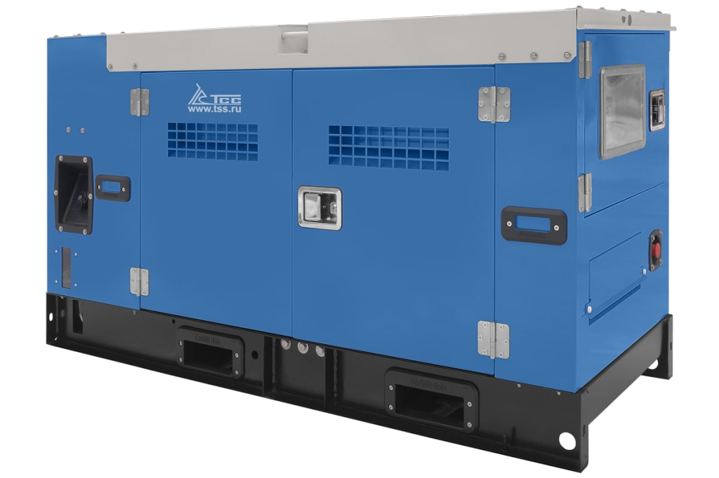 Дизельный генератор ТСС АД-16С-230-1РКМ5 в шумозащитном кожухе 039310