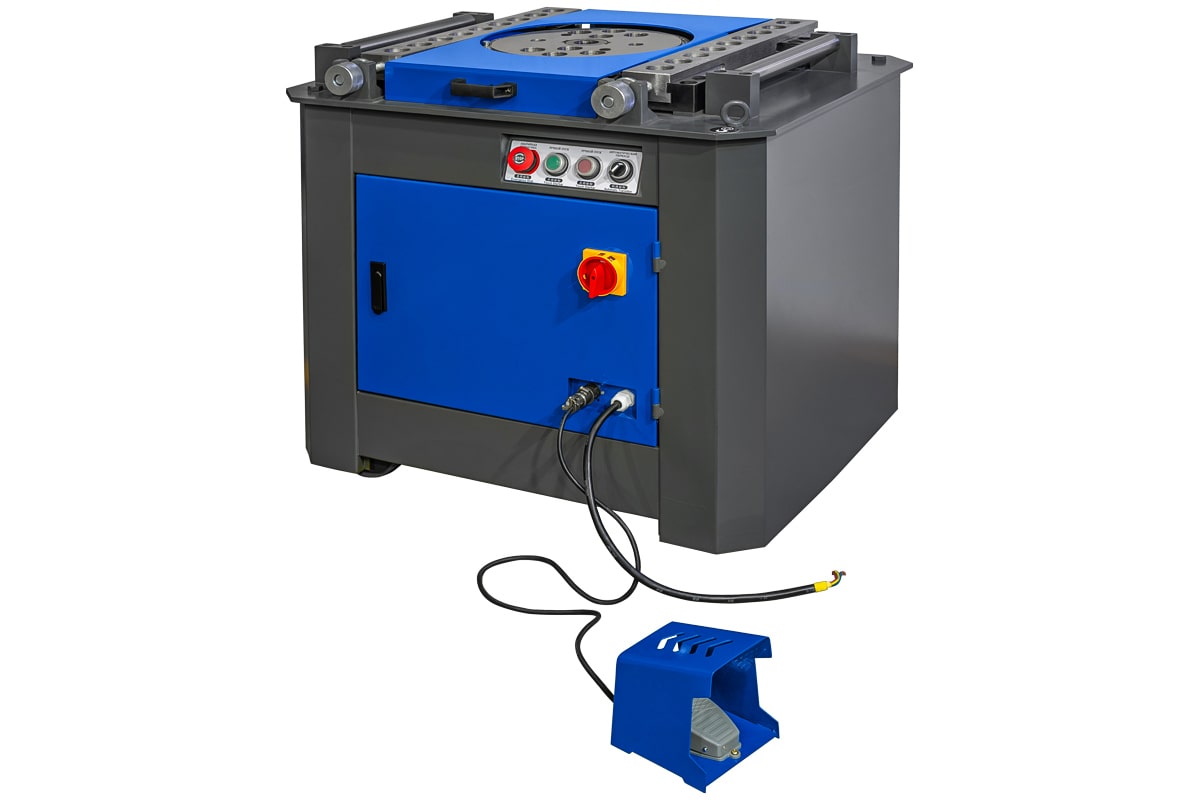 картинка Станок для гибки арматуры с концевиком TSS GW 42A автоматический