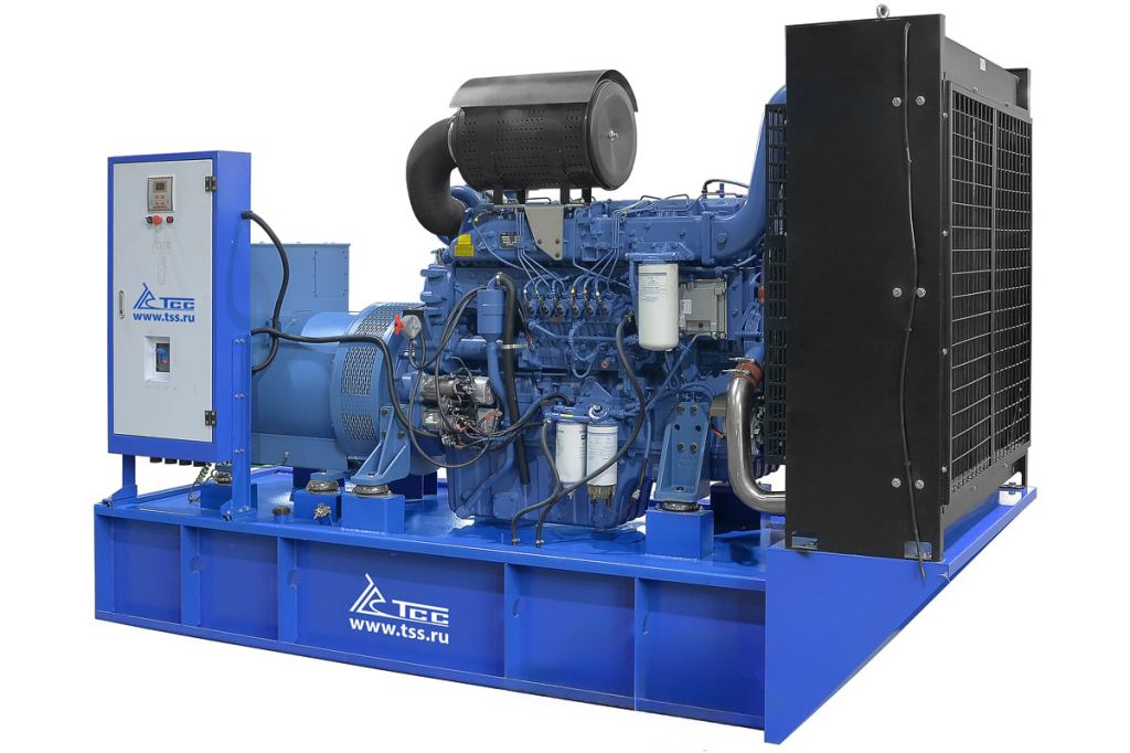 Дизельный генератор с АВР (автозапуск) 500 кВт ТСС АД-500С-Т400-2РМ26 025626