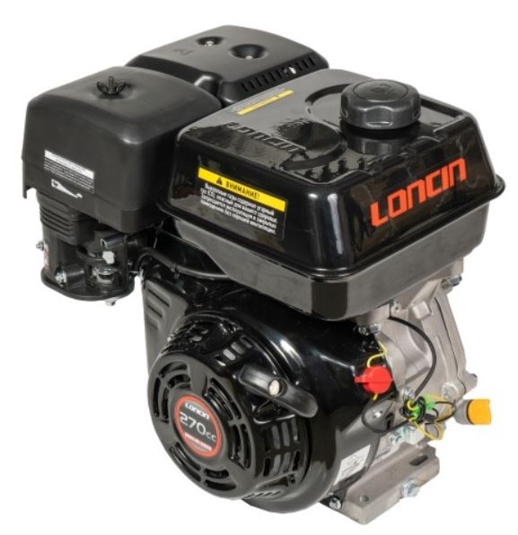 картинка Двигатель бензиновый Loncin G270F (A type, D25)